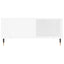 sofabord 80x80x36,5 cm konstrueret træ hvid