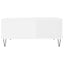 sofabord 80x80x36,5 cm konstrueret træ hvid