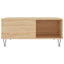 sofabord 80x80x36,5 cm konstrueret træ sonoma-eg