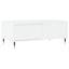sofabord 90x50x36,5 cm konstrueret træ hvid