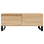 sofabord 90x50x36,5 cm konstrueret træ sonoma-eg