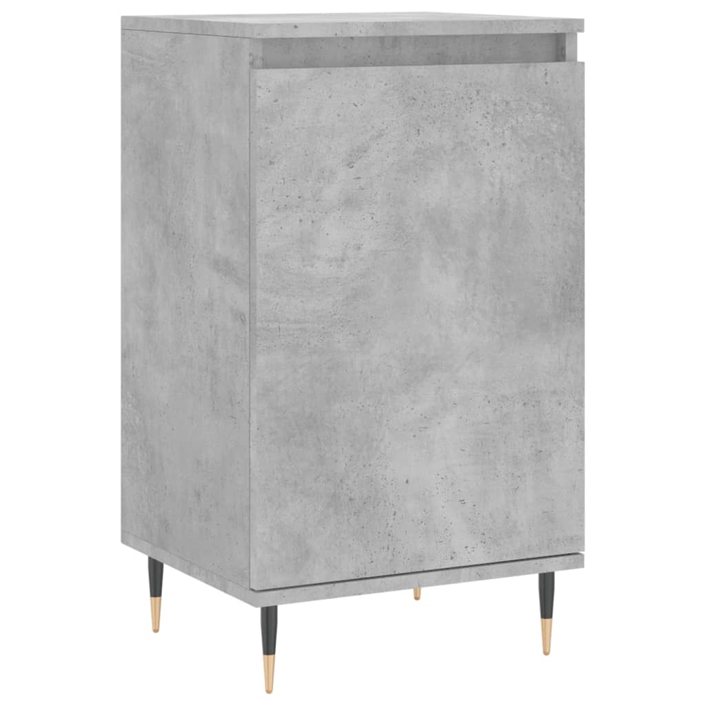 skænk 40x35x70 cm konstrueret træ betongrå