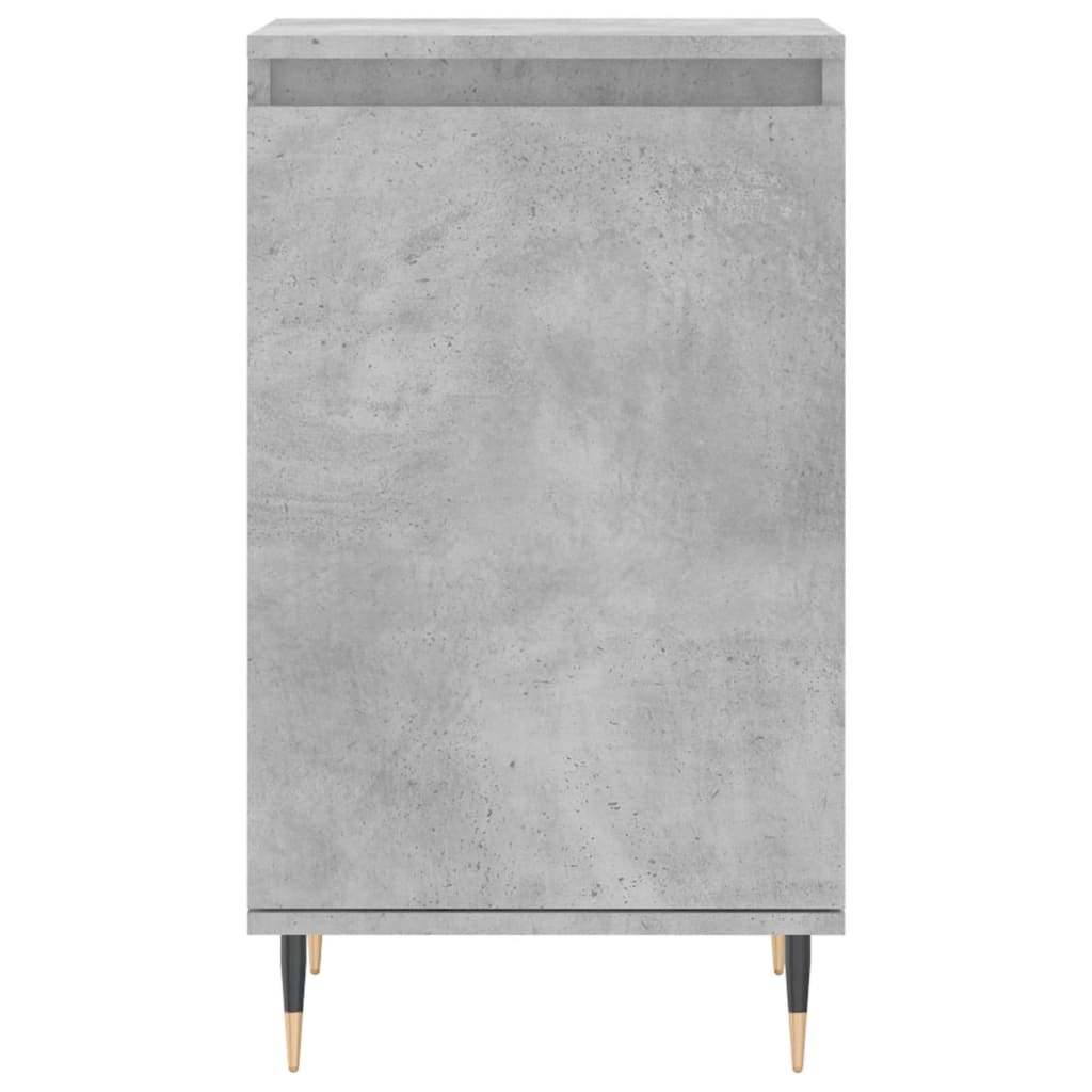 skænk 40x35x70 cm konstrueret træ betongrå