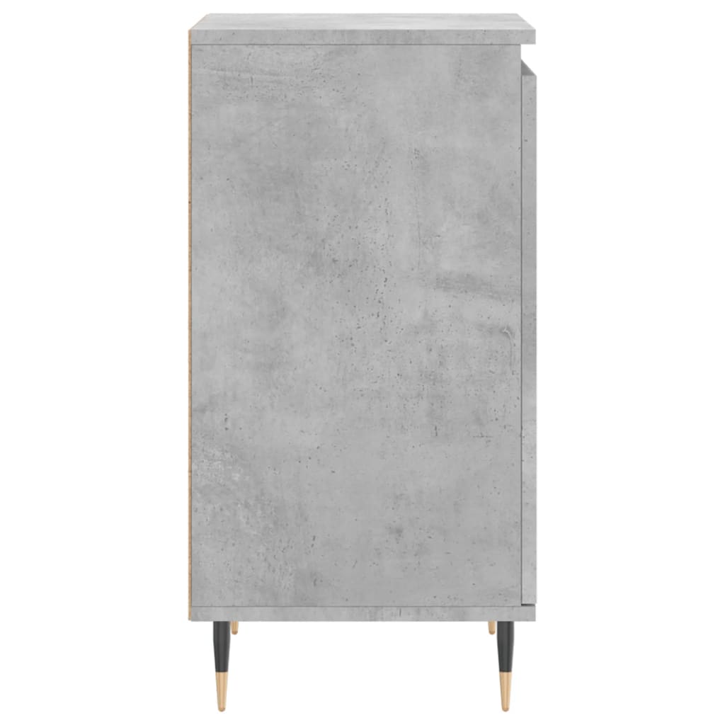 skænk 40x35x70 cm konstrueret træ betongrå