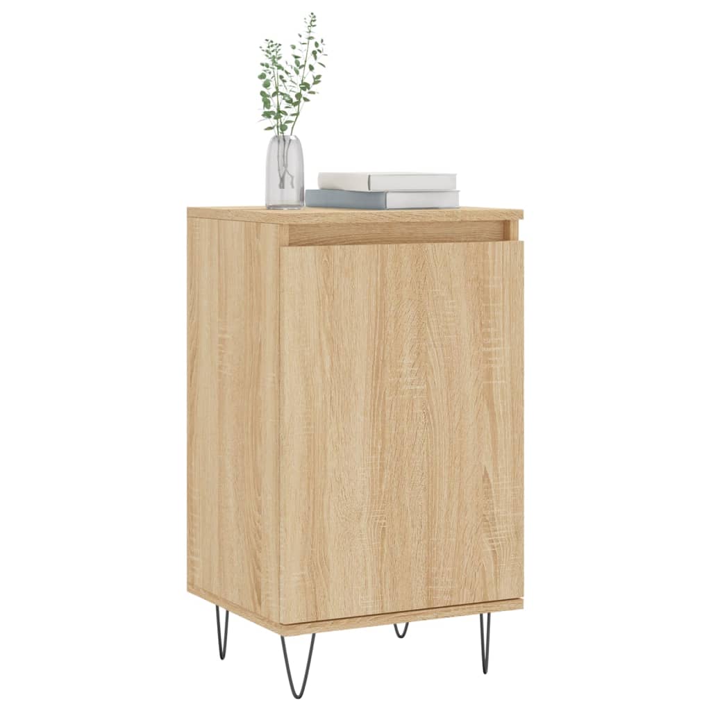 skænk 40x35x70 cm konstrueret træ sonoma-eg