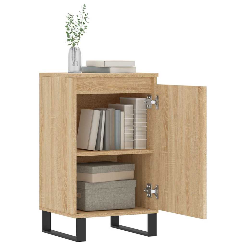 skænk 40x35x70 cm konstrueret træ sonoma-eg