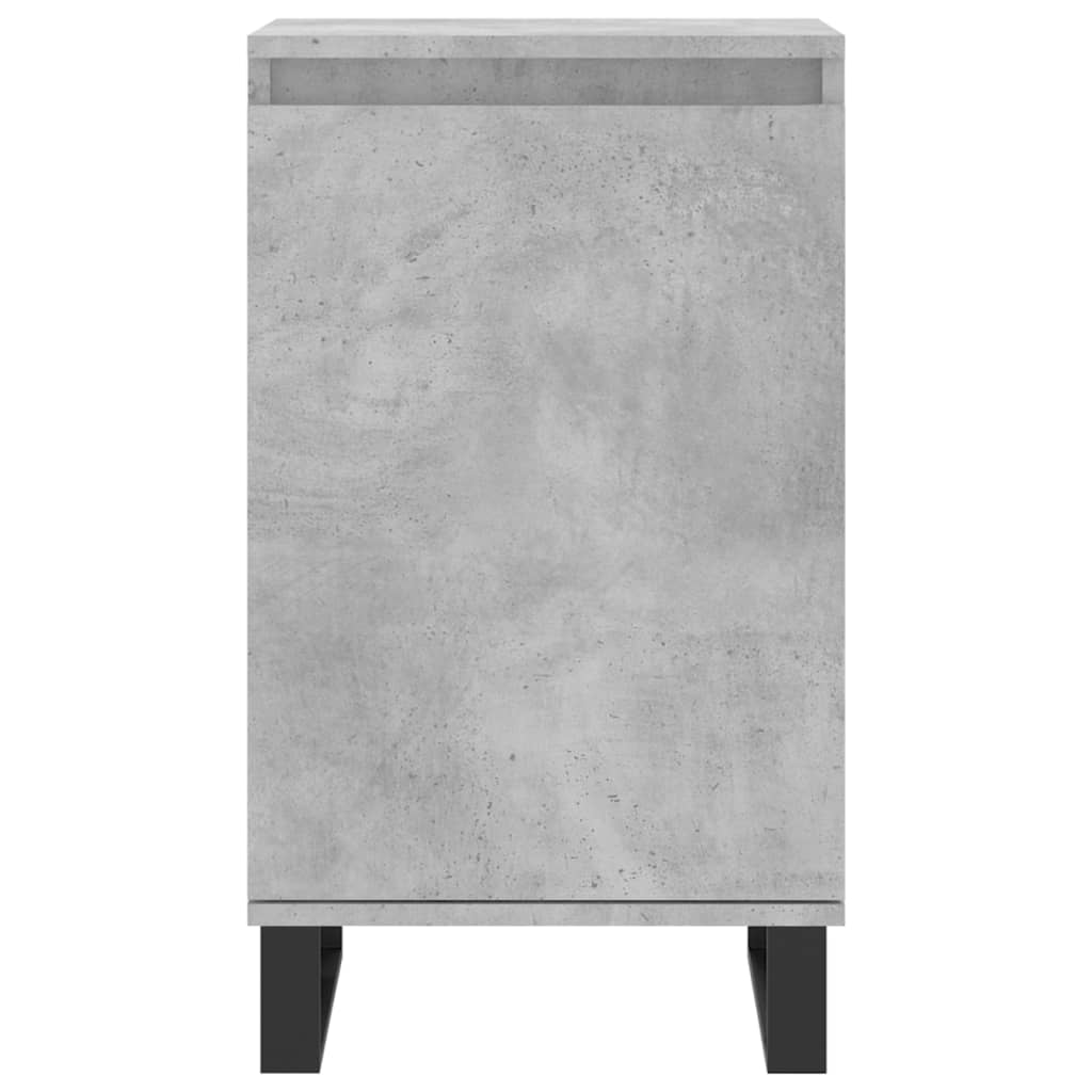 skænke 2 stk. 40x35x70 cm konstrueret træ betongrå