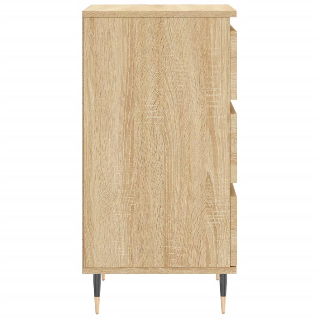 skænk 40x35x70 cm konstrueret træ sonoma-eg