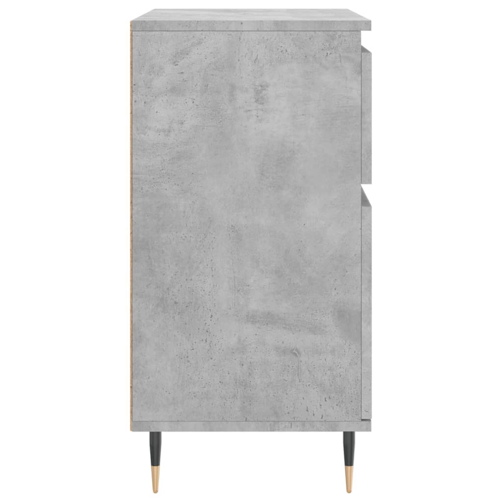 skænk 60x35x70 cm konstrueret træ betongrå
