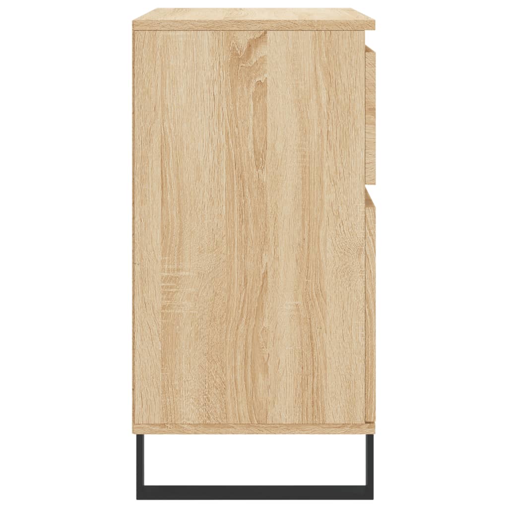 skænk 60x35x70 cm konstrueret træ sonoma-eg