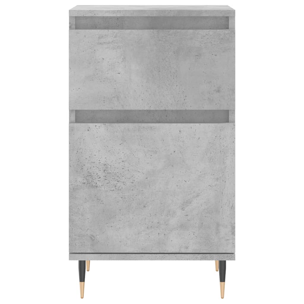 skænke 2 stk. 40x35x70 cm konstrueret træ betongrå