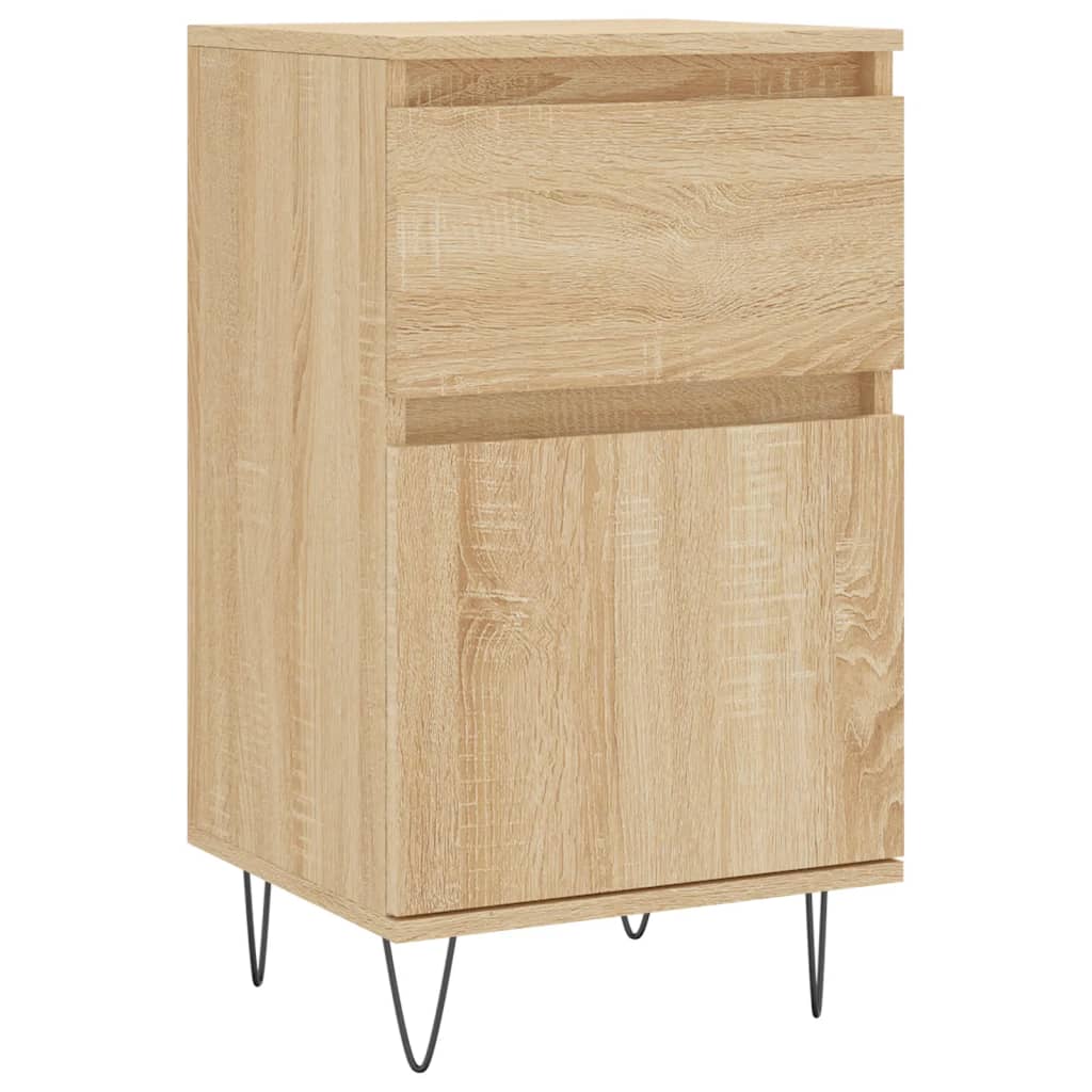 skænk 40x35x70 cm konstrueret træ sonoma-eg