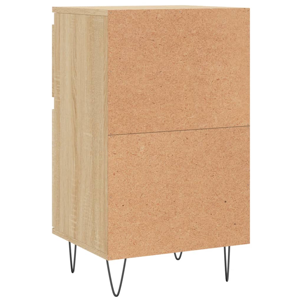 skænk 40x35x70 cm konstrueret træ sonoma-eg