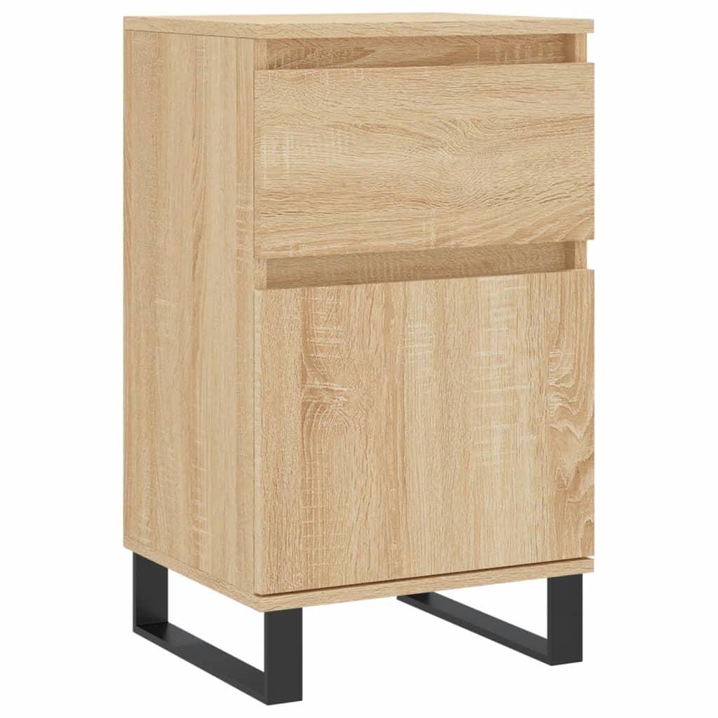 skænk 40x35x70 cm konstrueret træ sonoma-eg