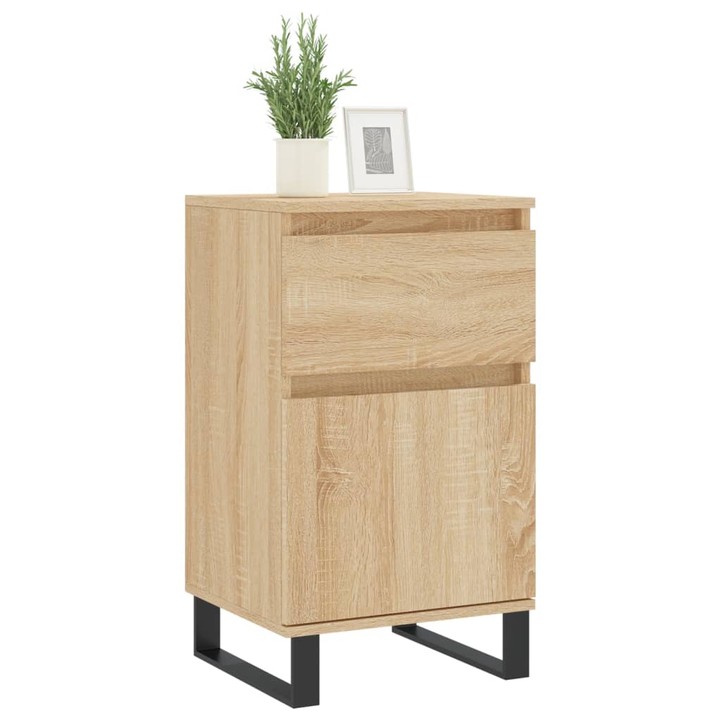 skænk 40x35x70 cm konstrueret træ sonoma-eg