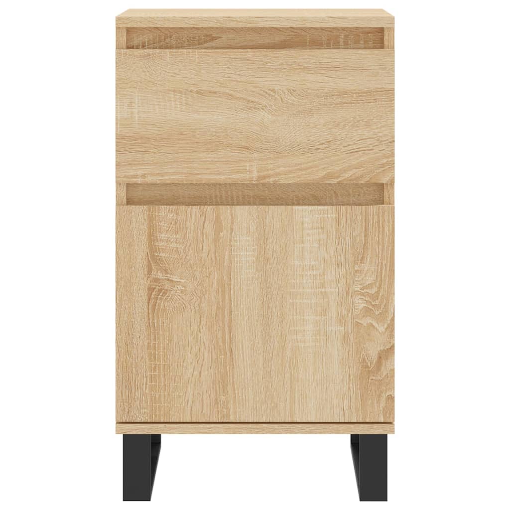 skænk 40x35x70 cm konstrueret træ sonoma-eg