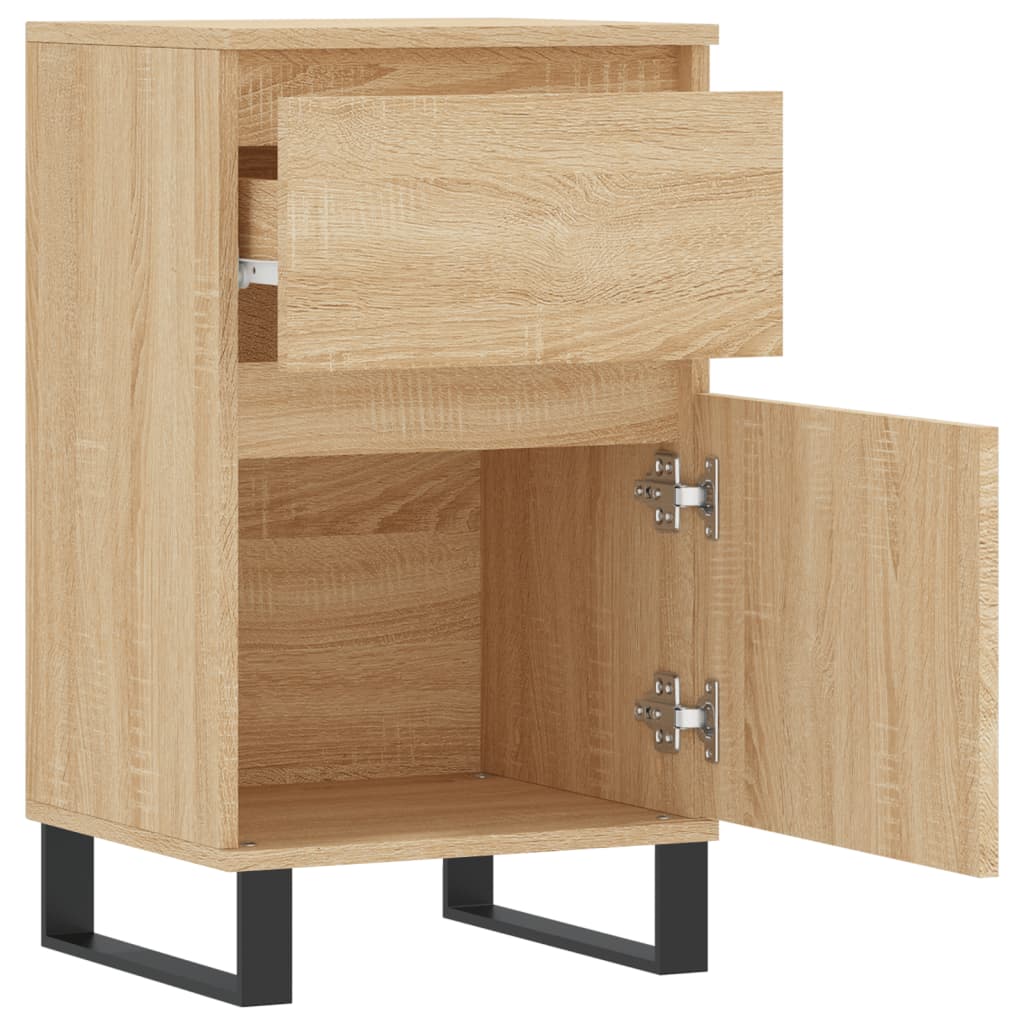 skænk 40x35x70 cm konstrueret træ sonoma-eg