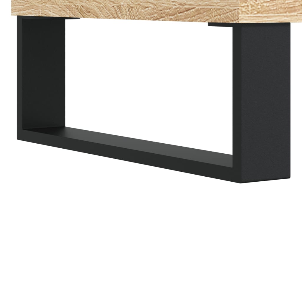skænk 40x35x70 cm konstrueret træ sonoma-eg