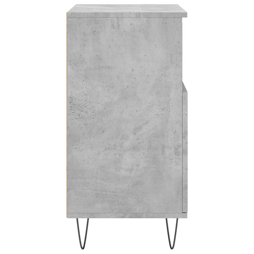 skænk 60x35x70 cm konstrueret træ betongrå