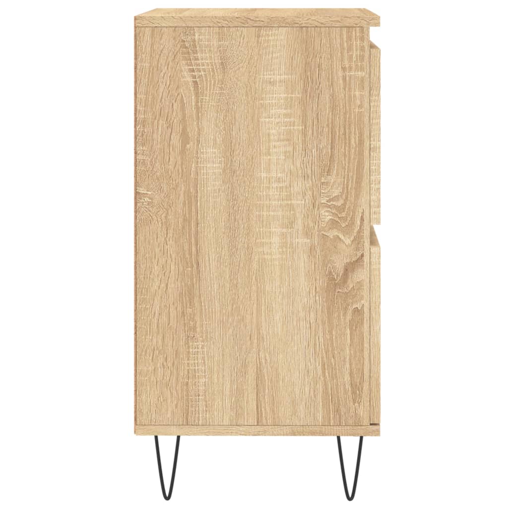 skænk 60x35x70 cm konstrueret træ sonoma-eg