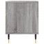 tv-bord 100x34,5x44,5 cm konstrueret træ grå sonoma-eg