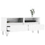 tv-bord 100x34,5x44,5 cm konstrueret træ hvid
