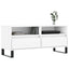 tv-bord 100x34,5x44,5 cm konstrueret træ hvid
