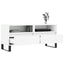 tv-bord 100x34,5x44,5 cm konstrueret træ hvid