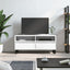 tv-bord 100x34,5x44,5 cm konstrueret træ hvid