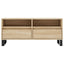 tv-bord 100x34,5x44,5 cm konstrueret træ sonoma-eg
