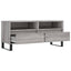 tv-bord 100x34,5x44,5 cm konstrueret træ grå sonoma-eg