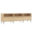 tv-bord 150x30x44,5 cm konstrueret træ sonoma-eg