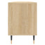 tv-bord 150x30x44,5 cm konstrueret træ sonoma-eg