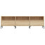 tv-bord 150x30x44,5 cm konstrueret træ sonoma-eg