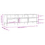tv-bord 150x30x44,5 cm konstrueret træ sonoma-eg