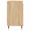 badeværelsesskab 58x33x60 cm konstrueret træ sonoma-eg
