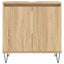 badeværelsesskab 58x33x60 cm konstrueret træ sonoma-eg