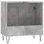 badeværelsesskab 58x33x60 cm konstrueret træ betongrå