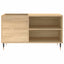 vinylskab 85x38x48 cm konstrueret træ sonoma-eg