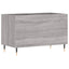 vinylskab 74,5x38x48 cm konstrueret træ grå sonoma-eg