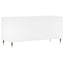 vinylskab 100x38x48 cm konstrueret træ hvid