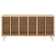 vinylskab 100x38x48 cm konstrueret træ sonoma-eg