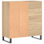 vinylskab 84,5x38x39 cm konstrueret træ sonoma-eg