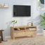 tv-bord 100x34,5x44,5 cm konstrueret træ sonoma-eg