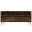 tv-bord 100x34,5x44,5 cm konstrueret træ røget egetræsfarve
