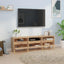 tv-bord 150x30x44,5 cm konstrueret træ sonoma-eg