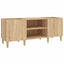 pladeskab Sonoma eg 121x38x48 cm konstrueret træ
