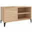 vinylskab 84,5x38x48 cm konstrueret træ sonoma-eg