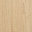 vinylskab 84,5x38x48 cm konstrueret træ sonoma-eg