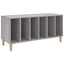 vinylskab 100x38x48 cm konstrueret træ grå sonoma-eg
